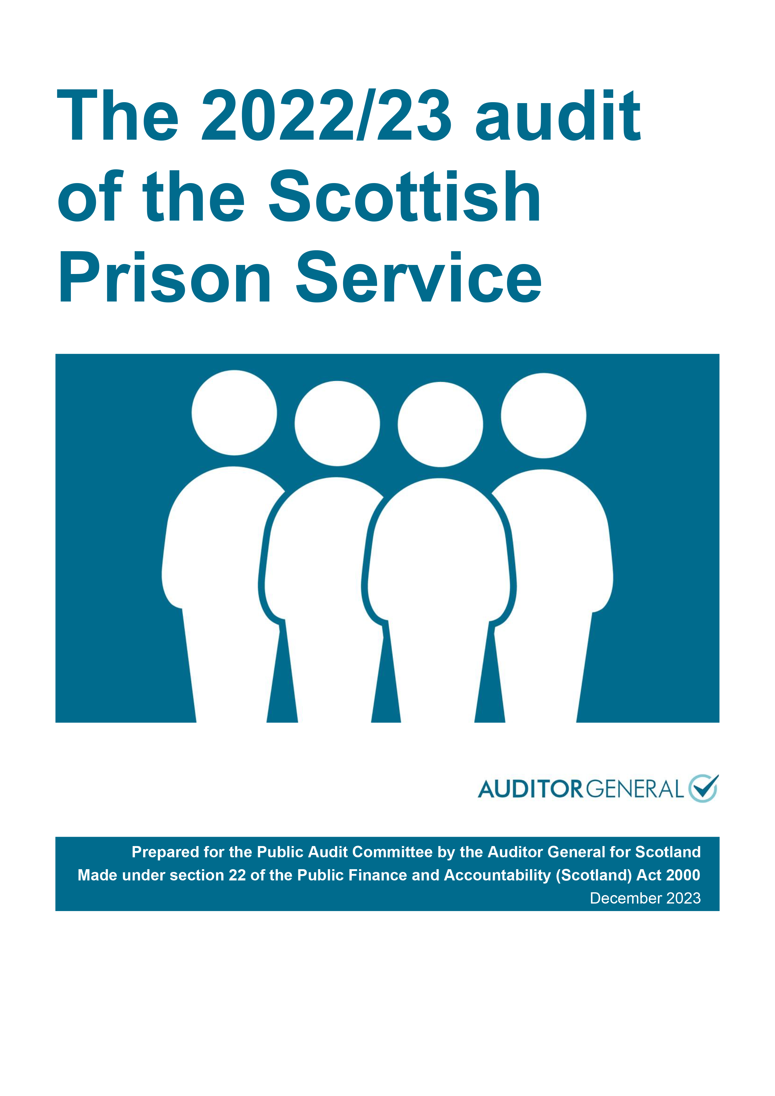 View The 2022/23 audit of the Scottish Prison Service