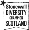 Stonewall Diversity Champion Scotland logo