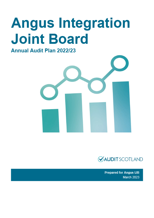 Publication cover: Angus Integration Joint Board annual audit plan 2022/23