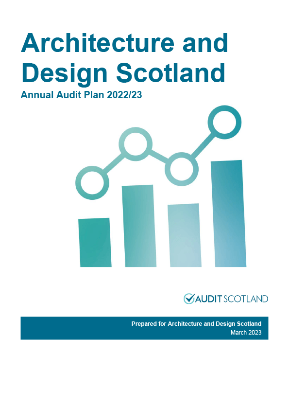 Publication cover: Architecture and Design Scotland annual audit plan 2022/23