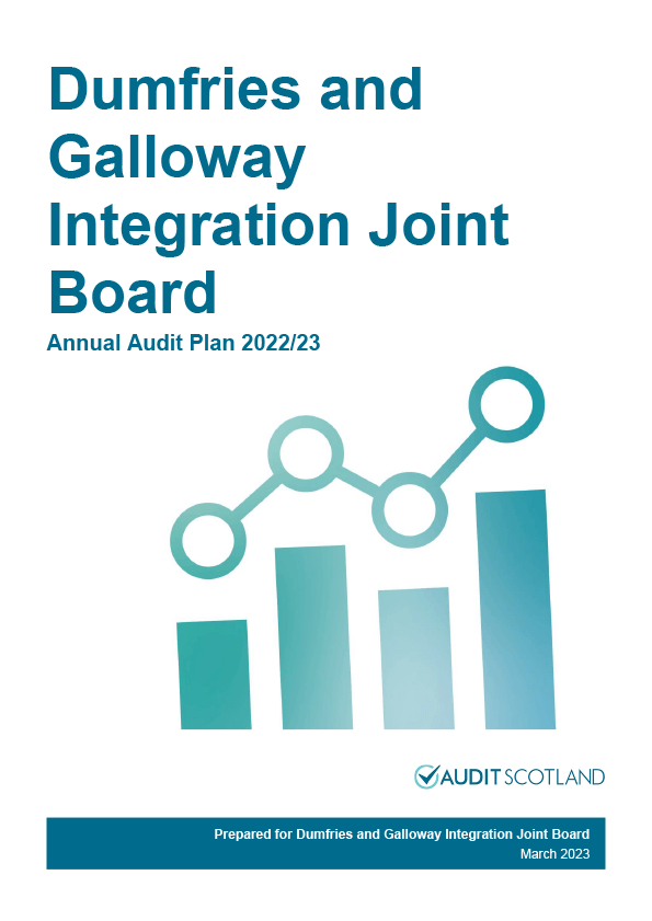 Publication cover: Dumfries and Galloway Integration Joint Board annual audit plan 2022/23