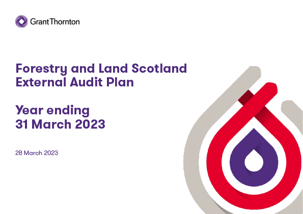 Publication cover: Forestry and Land Scotland annual audit plan 2022/23