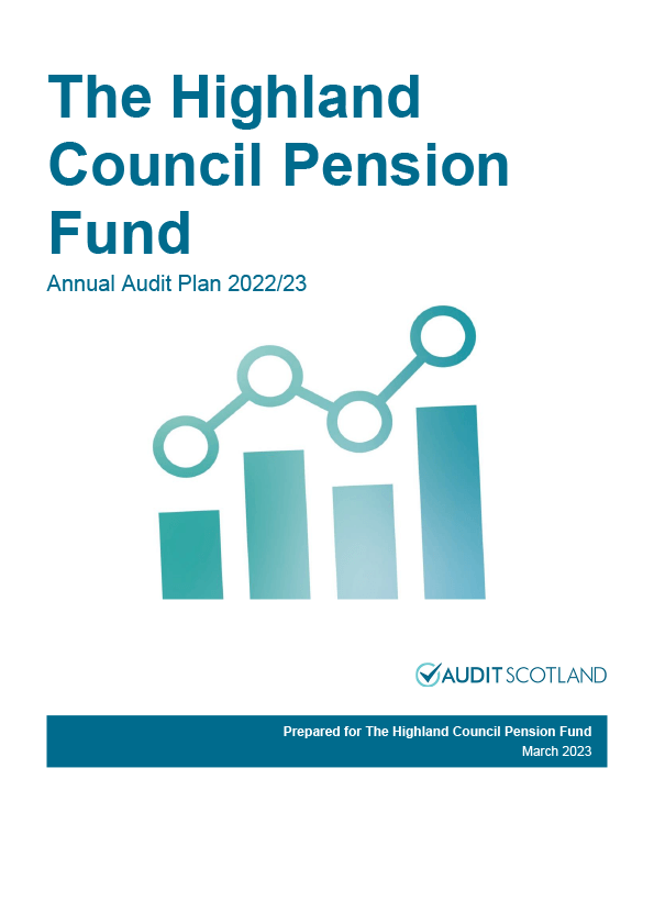 Publication cover: Highland Council Pension Fund annual audit plan 2022/23