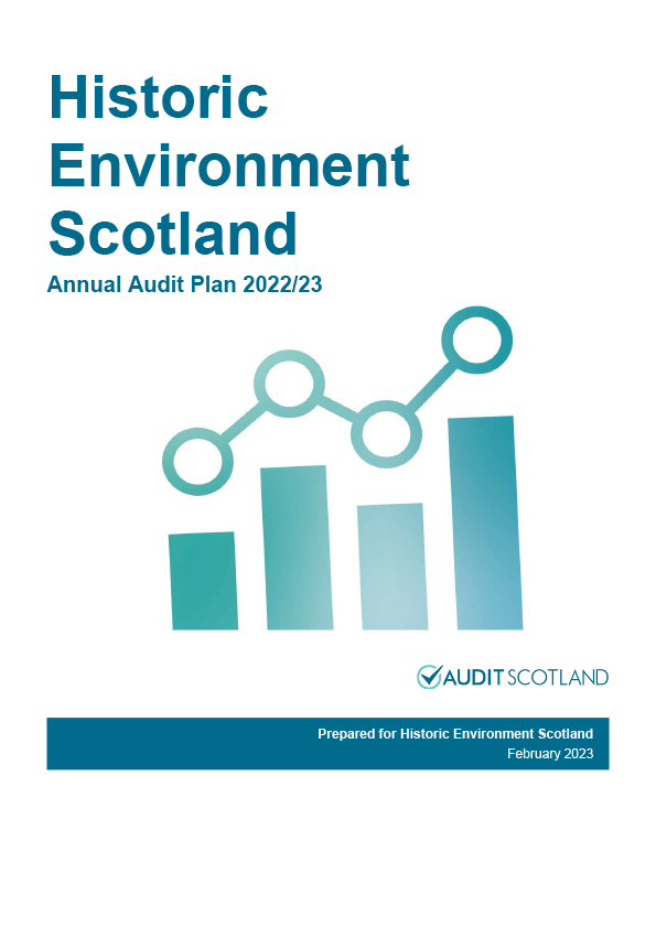 Publication cover: Historic Environment Scotland annual audit plan 2022/23