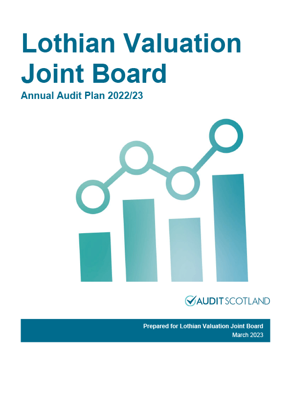 Publication cover: Lothian Valuation Joint Board annual audit plan 2022/23