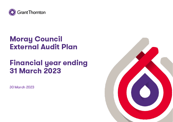 Publication cover: Moray Council annual audit plan 2022/23