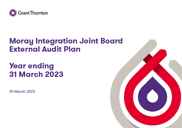Publication cover: Moray Integration Joint Board annual audit plan 2022/23