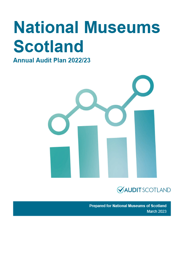 Publication cover: National Museums Scotland annual audit plan 2022/23