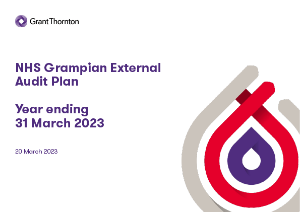 Publication cover: NHS Grampian annual audit plan 2022/23