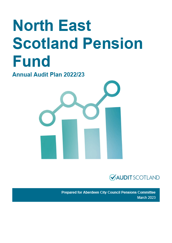 Publication cover: North East Scotland Pension Fund annual audit plan 2022/23