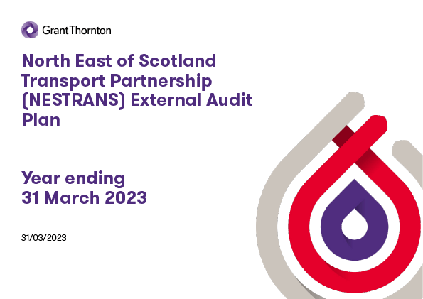 Publication cover: North East of Scotland Transport Partnership annual audit plan 2022/23