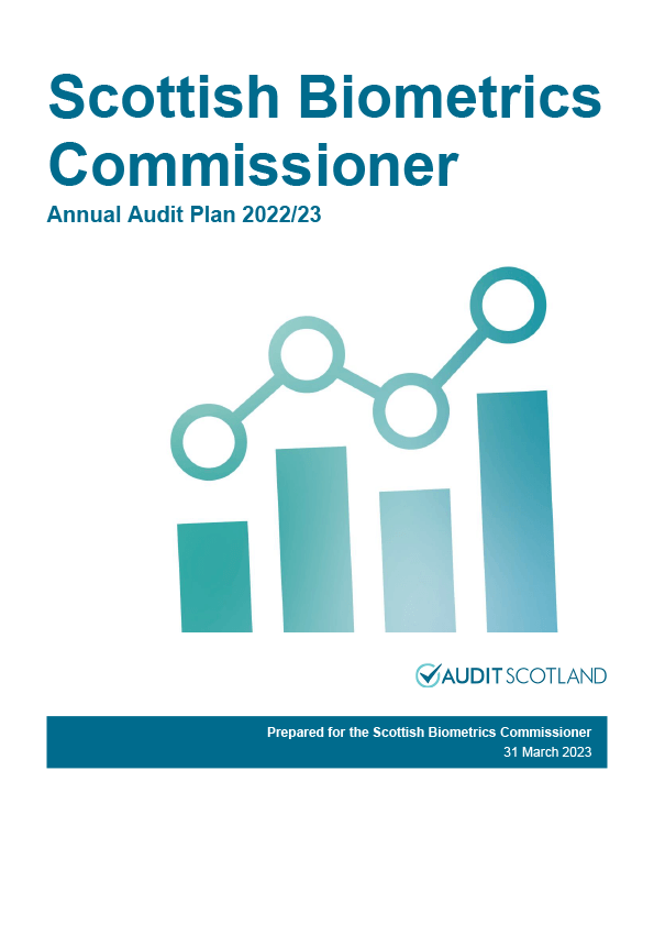 Publication cover: Office of the Scottish Biometrics Commissioner annual audit plan 2022/23