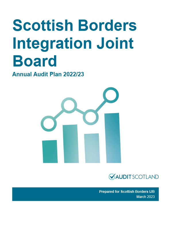 Publication cover: Scottish Borders Integration Joint Board annual audit plan 2022/23