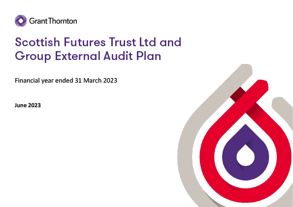 Publication cover: Scottish Futures Trust annual audit plan 2022/23