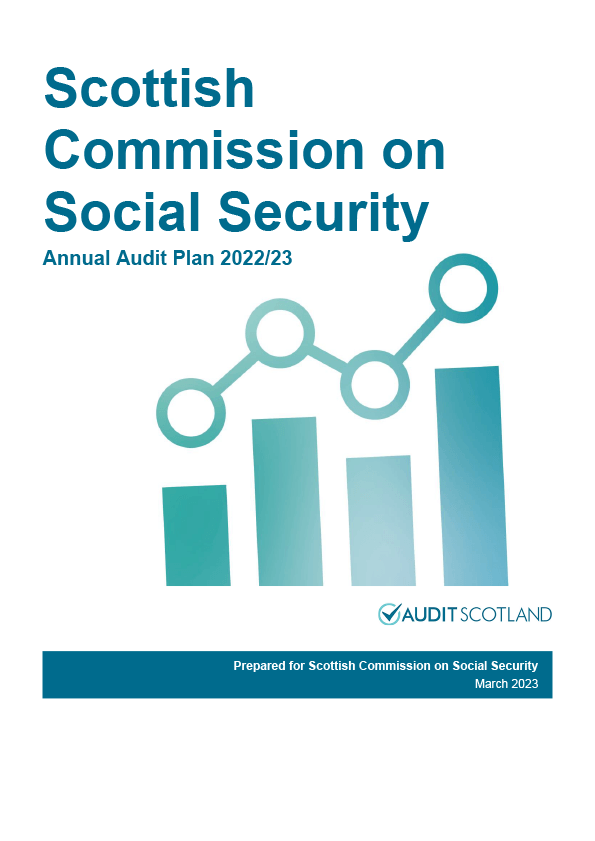 Publication cover: Scottish Commission on Social Security annual audit plan 2022/23