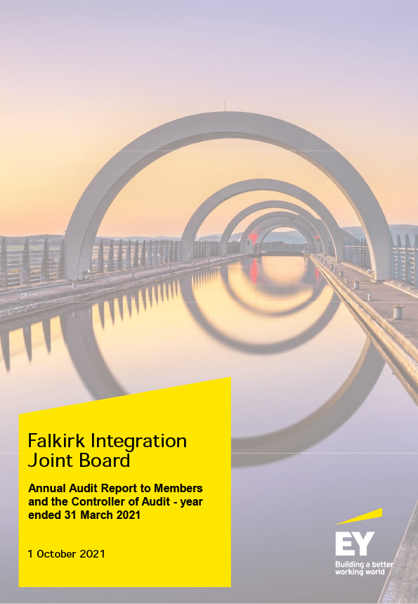 Publication cover: Falkirk Integration Joint Board annual audit 2020/21 