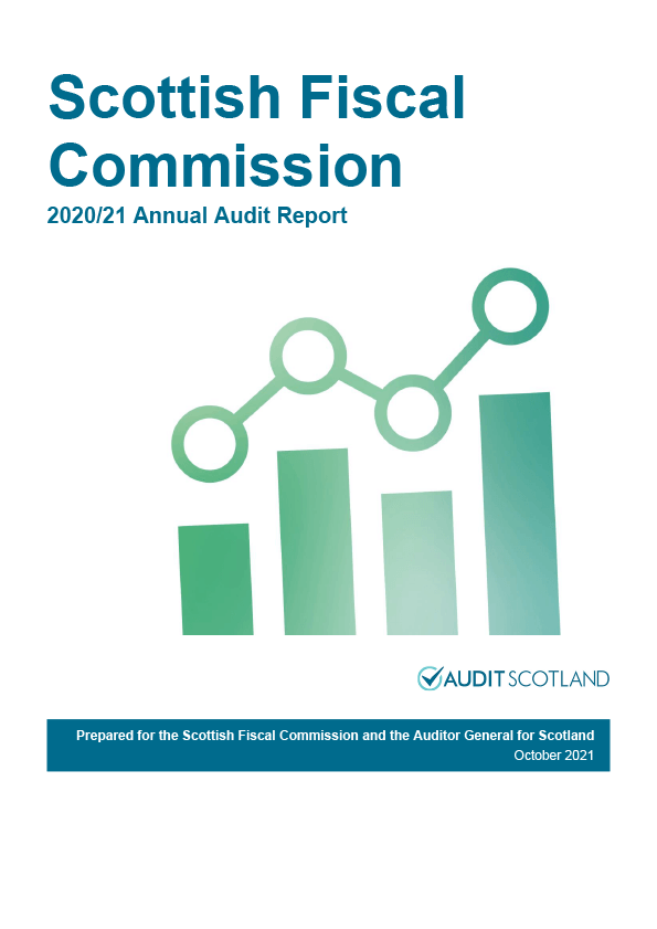 Publication cover: Scottish Fiscal Commission annual audit 2020/21 