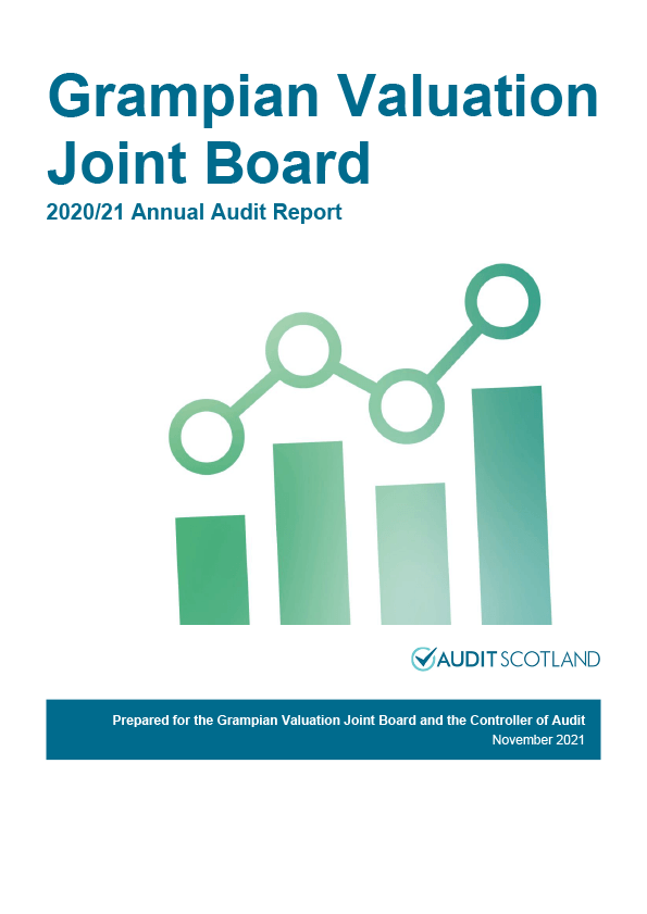 Publication cover: Grampian Valuation Joint Board annual audit 2020/21 