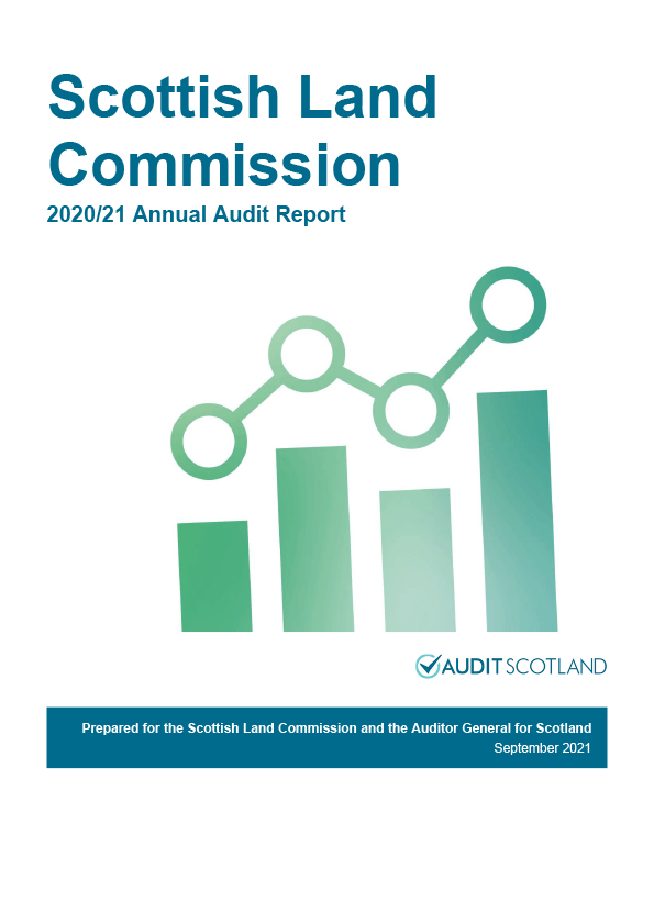 Publication cover: Scottish Land Commission annual audit 2020/21 
