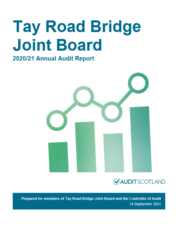 Publication cover: Tay Road Bridge Joint Board annual audit 2020/21 