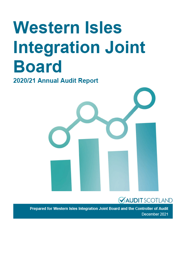 Publication cover: Western Isles Integration Joint Board annual audit 2020/21 