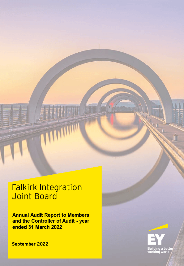 Publication cover: Falkirk Integration Joint Board annual audit 2021/22