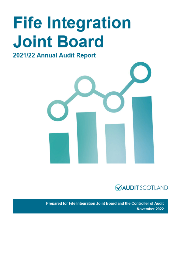 Publication cover: Fife Integration Joint Board annual audit 2021/22