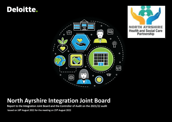Publication cover: North Ayrshire Integration Joint Board annual audit 2021/22
