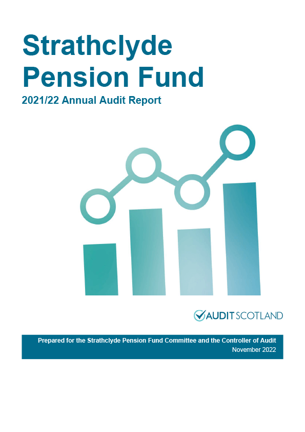 Publication cover: Strathclyde Pension Fund annual audit 2021/22