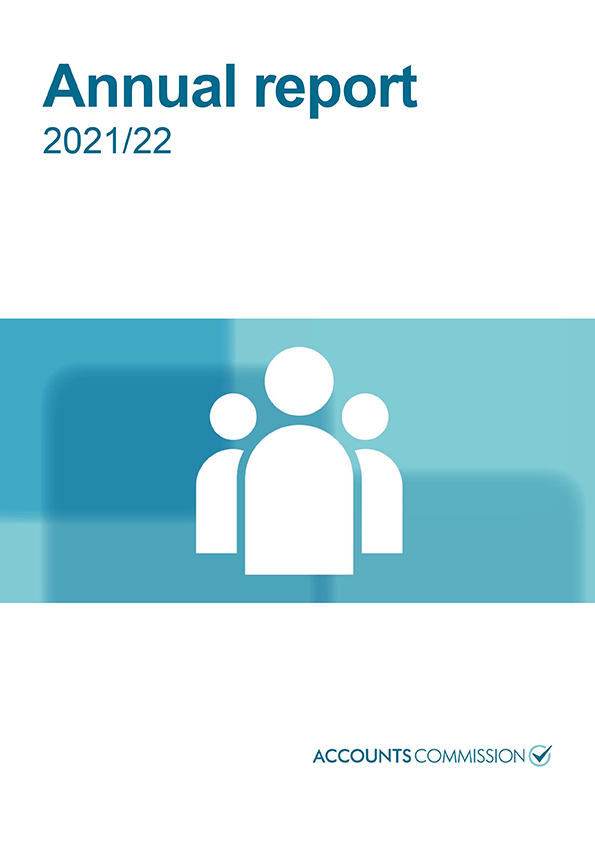 Publication cover: Accounts Commission annual report 2021/22