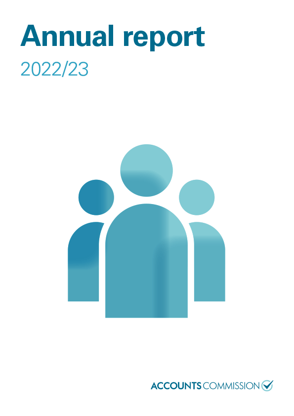 Publication cover: Accounts Commission annual report 2022/23
