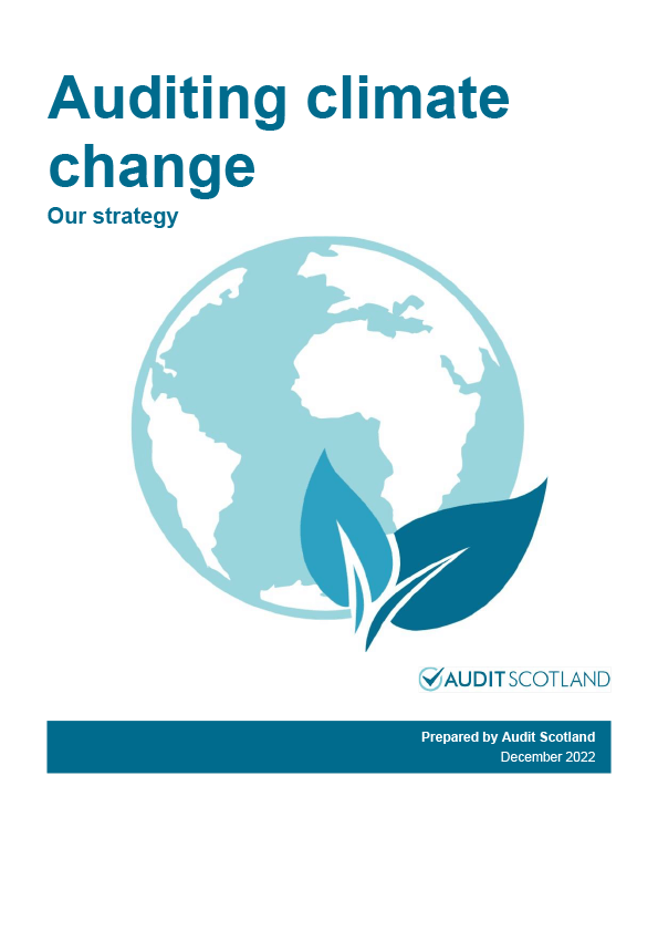 Publication cover: Auditing climate change