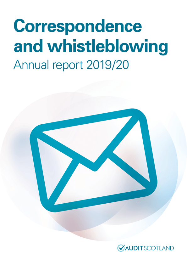 Correspondence and whistleblowing Annual report 2019/20