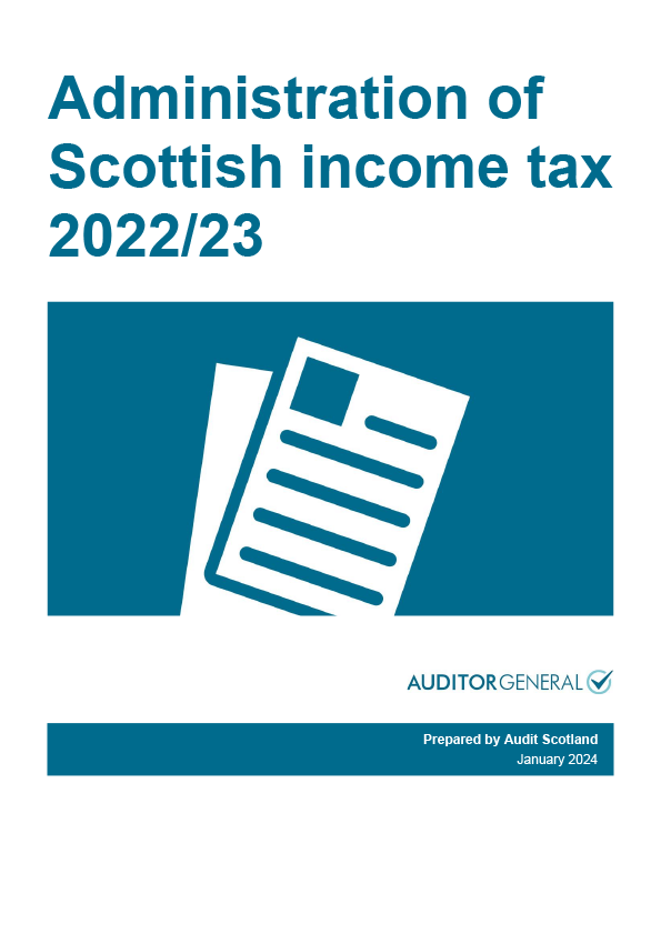Publication cover: Administration of Scottish income tax 2022/23