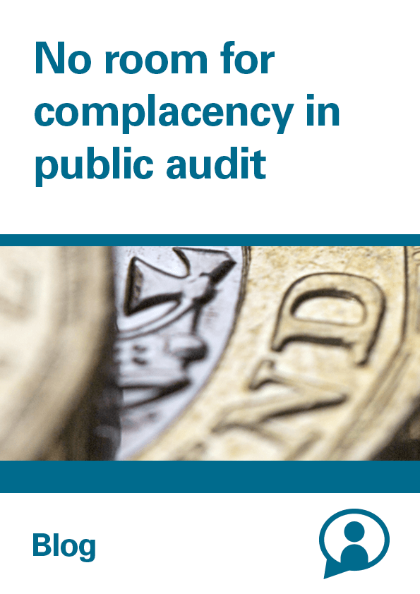 View No room for complacency in public audit
