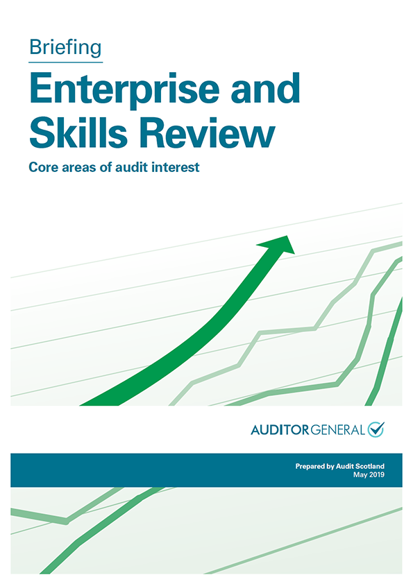 Publication cover: Enterprise and Skills Review: Core areas of audit interest