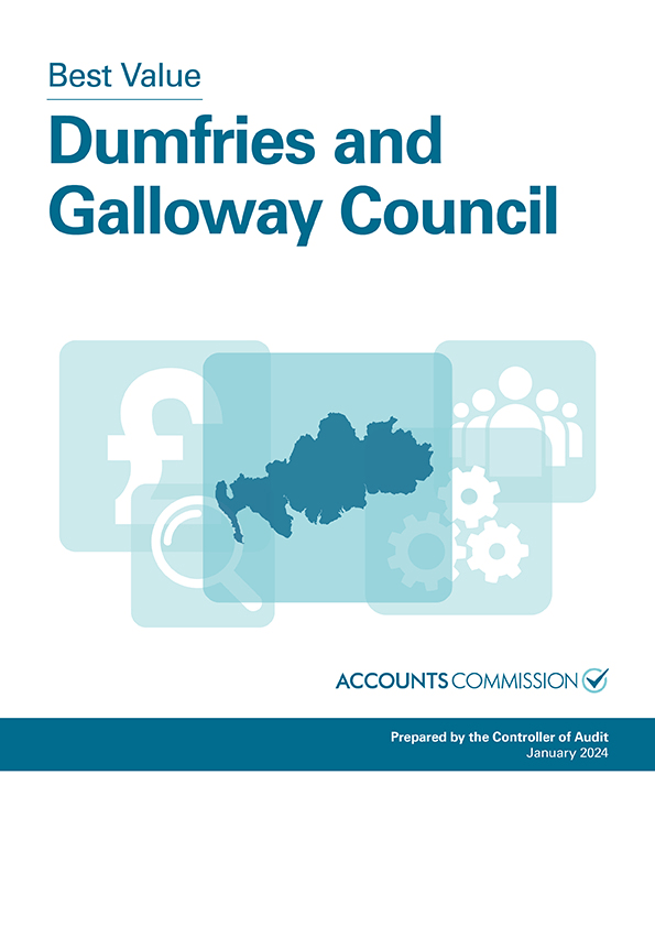Publication cover: Controller of Audit report: Dumfries and Galloway Council