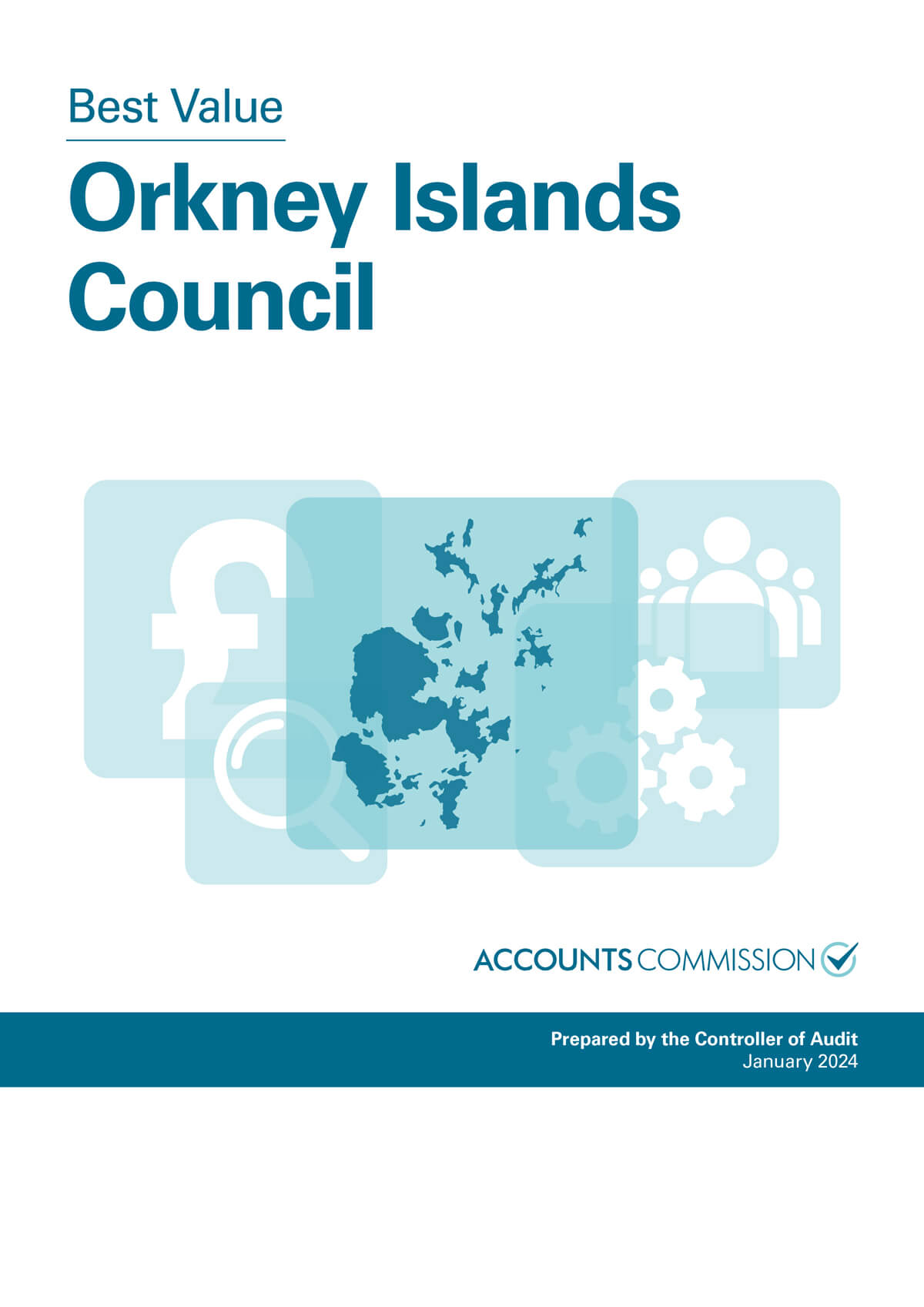 Publication cover: Controller of Audit report: Orkney Islands Council