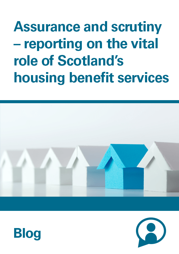 View Reporting on the vital role of Scotland's housing benefit services