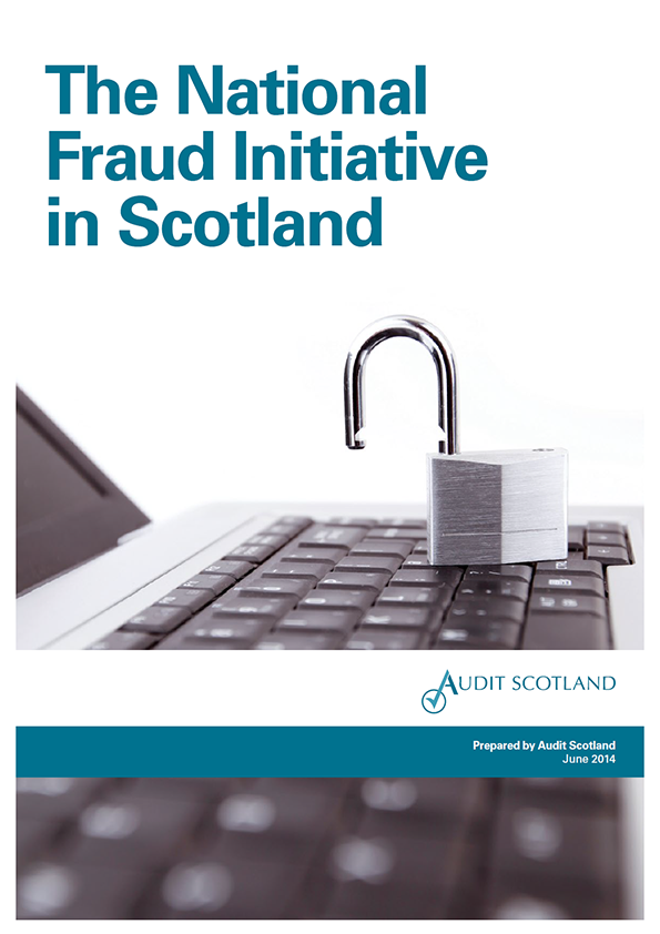 Publication cover: The National Fraud Initiative in Scotland 2012/13