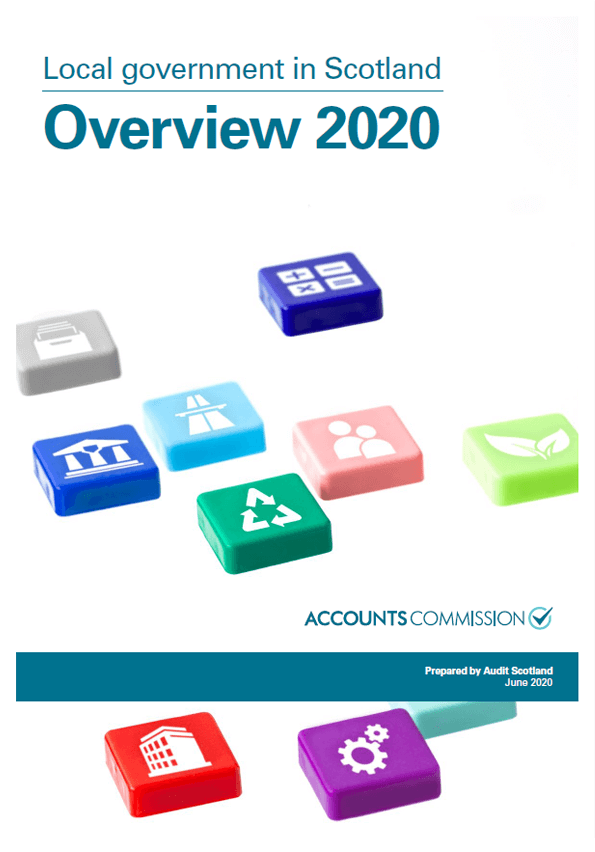 Publication cover: Local government in Scotland Overview 2020