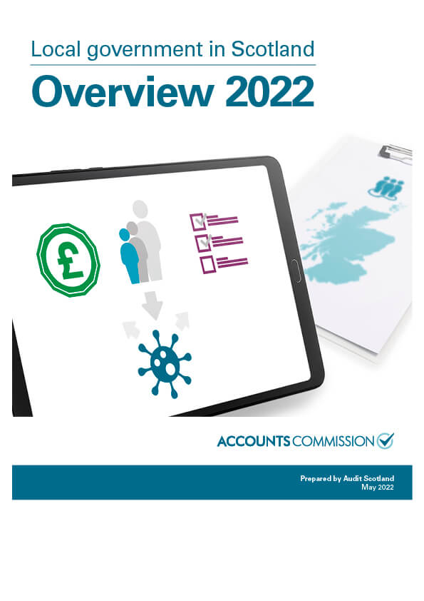 Publication cover: Local government in Scotland Overview 2022