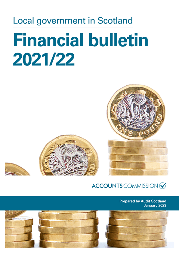 Publication cover: Local government in Scotland: Financial bulletin 2021/22