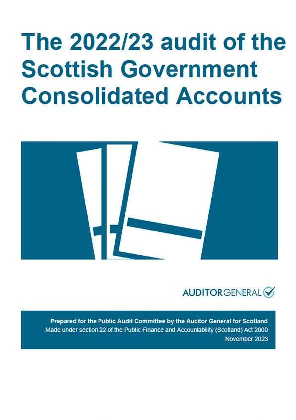 View The 2022/23 audit of the Scottish Government Consolidated Accounts