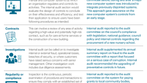 Types of internal auditing work